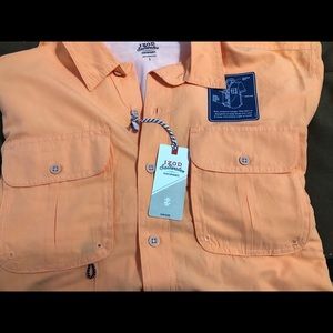 Izod saltwater short sleeve shirt